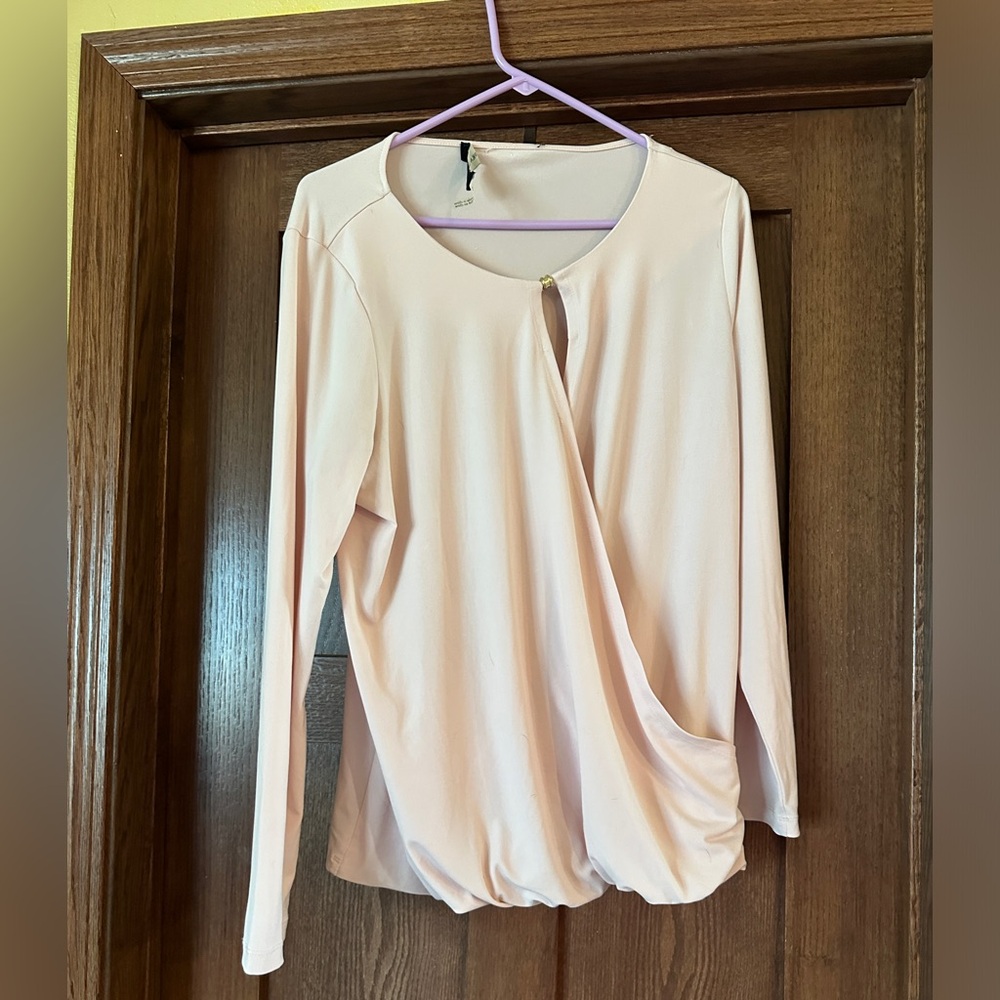 Elegant Cream Women's Top
